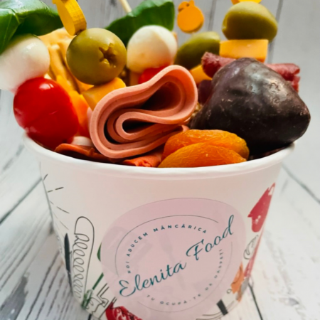 Charcuterie  Bowl Mixt: non-vegan & vegan [2]