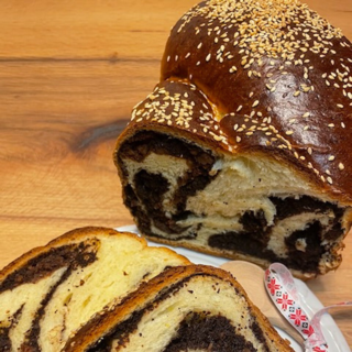 Cozonac Baban Artizanal cu m ac si nuca 1.4 kg [6]