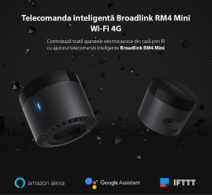 Hub inteligent Broadlink RM4 Pro
