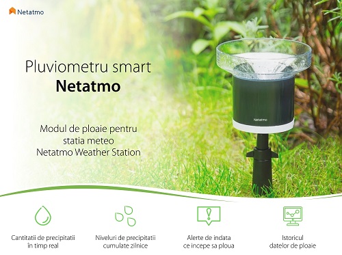 Modul de ploaie Netatmo wireless