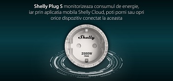 Priza smart  wifi Shelly Plug s