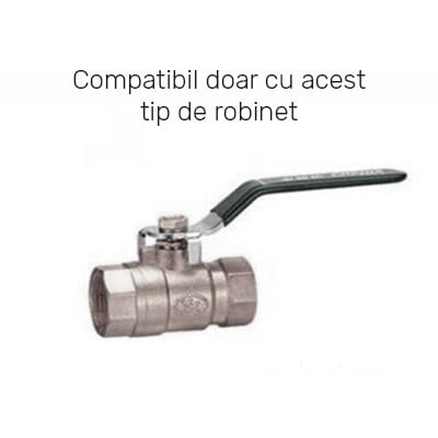 Electrovalva inteligenta pentru apa sau gaz, WiFi, control din aplicatie compatibil Amazon Alexa si Google Home/Assitant [5]