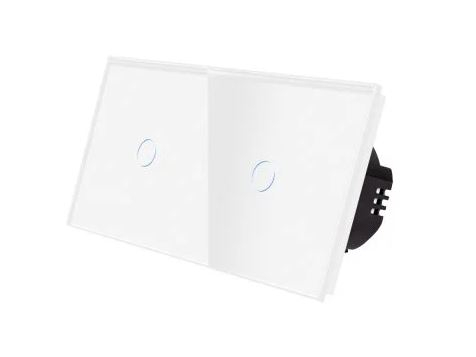 Intrerupator tactil 2 doze configurabil (simplu, dublu, triplu, cap scara, dimabil, etc.) [1]