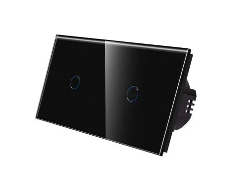 Intrerupator tactil 2 doze configurabil (simplu, dublu, triplu, cap scara, dimabil, etc.) [1]