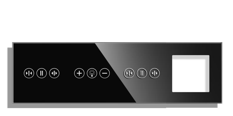 Intrerupator tactil + priza 4 doze configurabil (simple, cap scar/cruce, prize cu wifi, etc). [7]