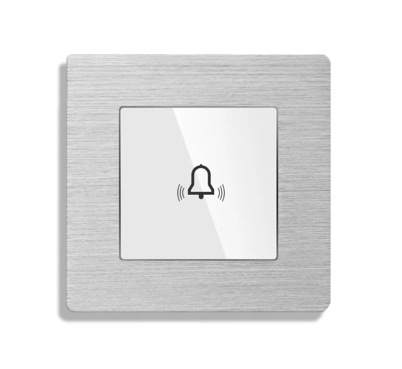 Intrerupator tactil configurabil cu rama de aluminiu (simplu, dublu, triplu, cap scara, dimabil, etc.) [6]