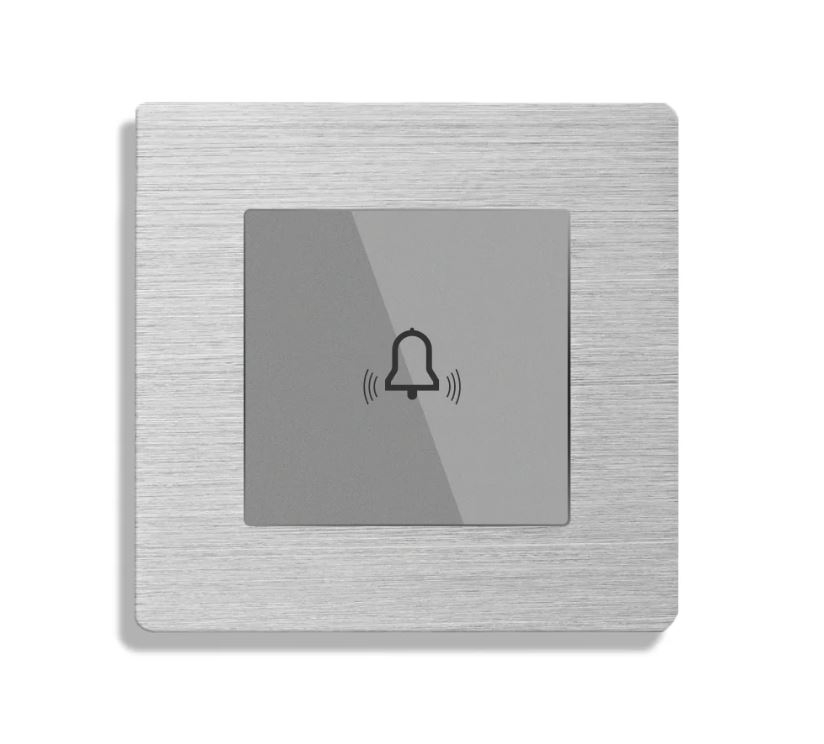 Intrerupator tactil configurabil cu rama de aluminiu (simplu, dublu, triplu, cap scara, dimabil, etc.) [10]