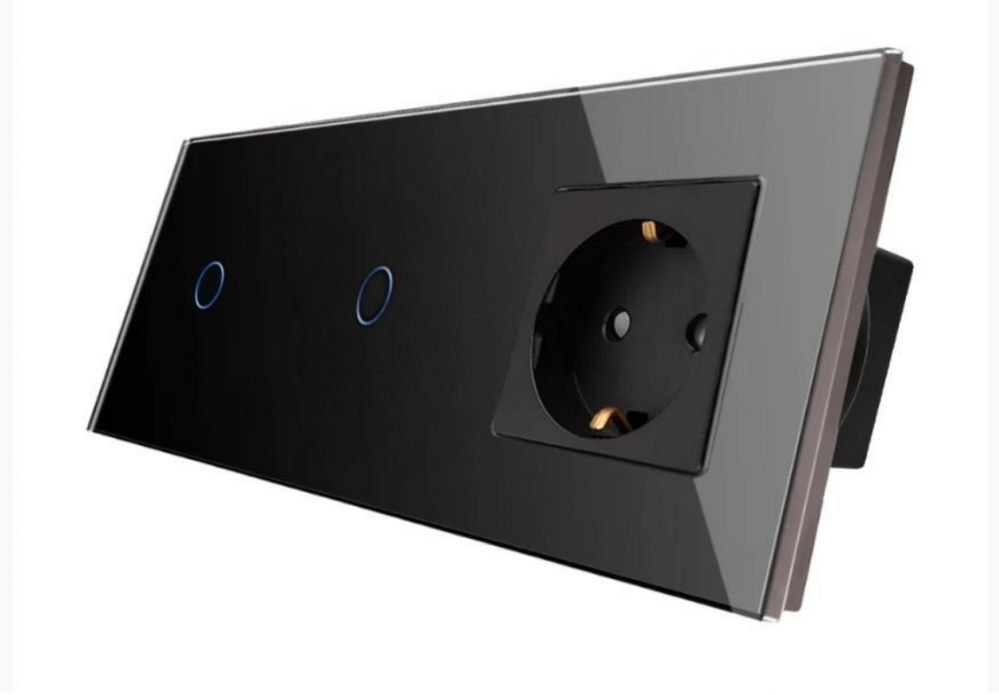 Intrerupator tactil + priza 3 doze configurabil (simple, cap scar/cruce, prize cu wifi, etc) [1]