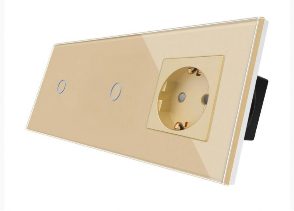 Intrerupator tactil + priza 3 doze configurabil (simple, cap scar/cruce, prize cu wifi, etc) [1]