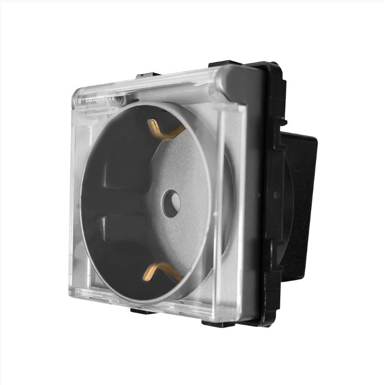 Modul priza Schuko cu capac de protectie [1]