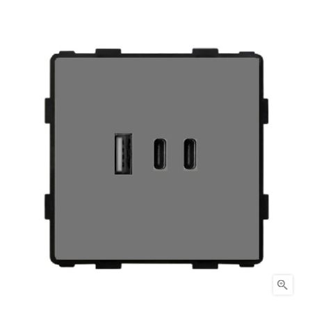 Modul Priza USB Tip Cx2 + Usb Tip Ax1 65W Fast Charge [1]