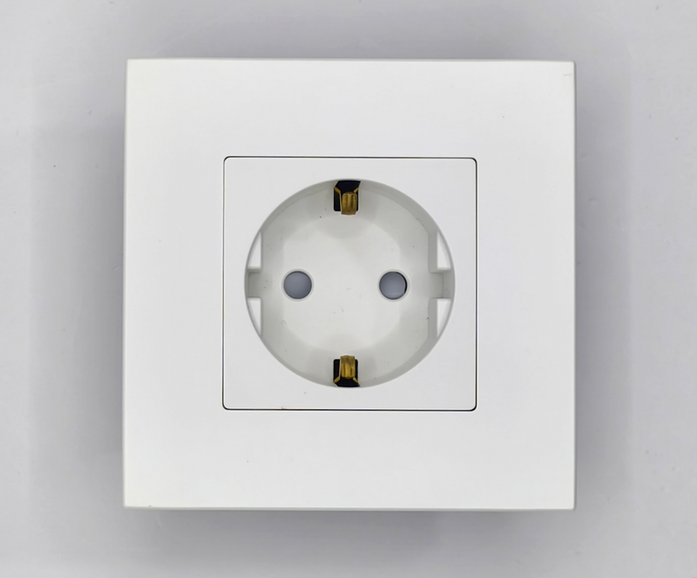 Priza simpla cu rama de plastic (1 doza) configurabila (simpla, cu wifi, usb). [2]
