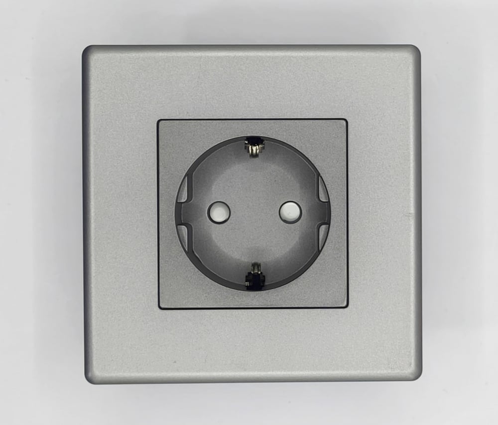 Priza simpla cu rama de plastic (1 doza) configurabila (simpla, cu wifi, usb). [2]