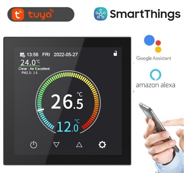 TOR6500 Termostat Wi-Fi pentru incalzirea in pardoseala si centrala pe gaz LED Color [3]