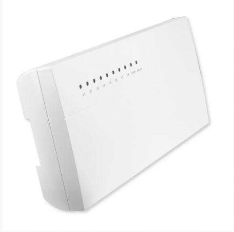 Incalzire - DV8000 Centru de comanda actuatoare, 8 zone, cu fir si comanda pompa si centrala
