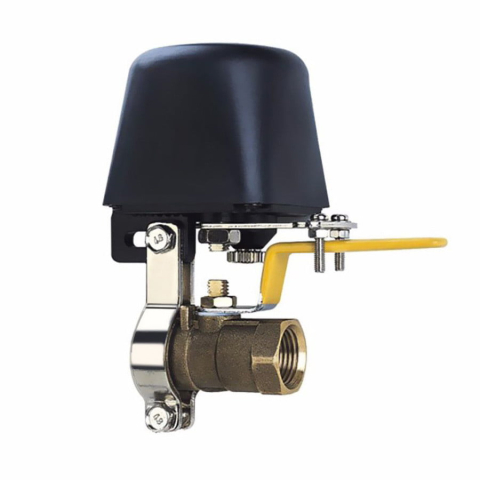 Electrovalva inteligenta pentru apa sau gaz, WiFi, control din aplicatie compatibil Amazon Alexa si Google Home/Assitant [0]