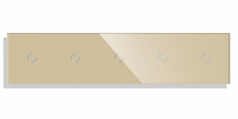 Sticla + Touch / tactil - Intrerupator tactil 5 doze configurabil (simple, cap scar/cruce, prize cu wifi, etc).
