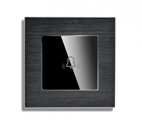 Intrerupator tactil configurabil cu rama de aluminiu (simplu, dublu, triplu, cap scara, dimabil, etc.) [5]