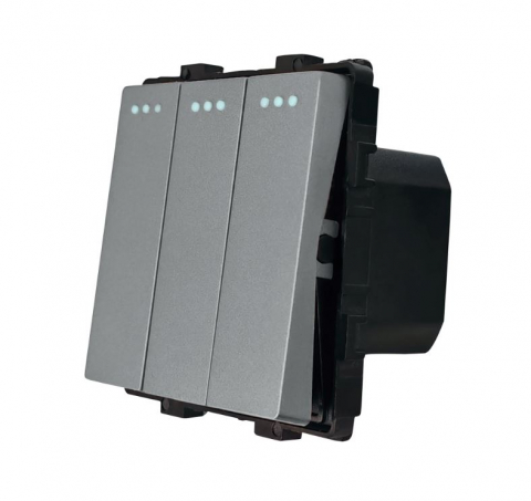Module - Modul Intrerupator Triplu Mecanic 3G1W