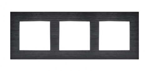 Rama tripla aluminiu 3 doze (priza , intrerupator, etc.) [1]