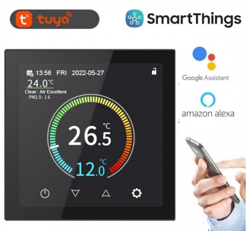 TOR6500 Termostat Wi-Fi pentru incalzirea in pardoseala si centrala pe gaz LED Color [2]