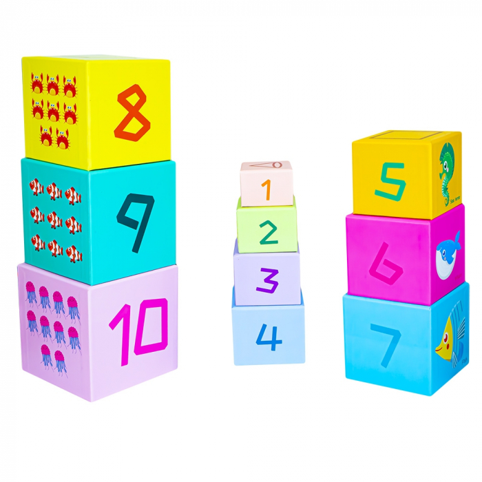 Cuburi educative, stivuibile [1]