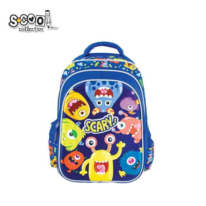 Ghiozdan 3D SCARY, 38x35x20 cm - S-COOL [1]