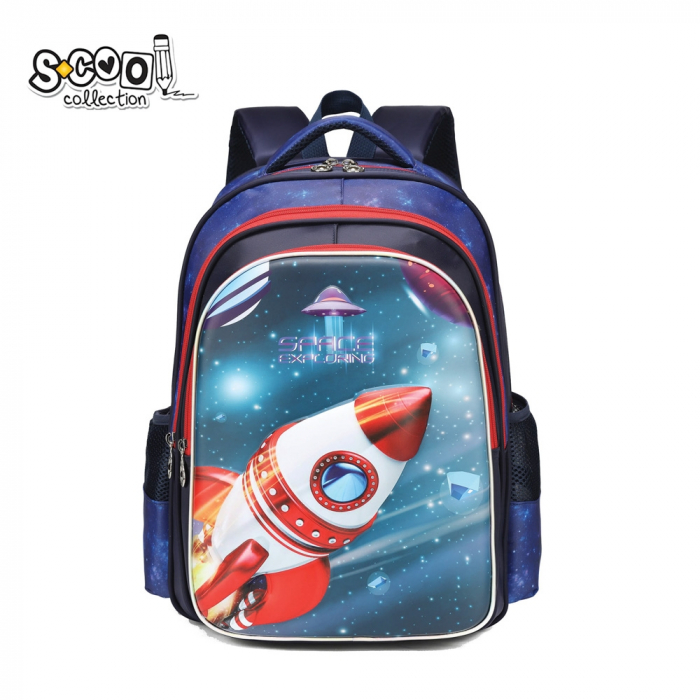 Ghiozdan 3D SPACE, 31x24x41 cm - S-COOL [1]