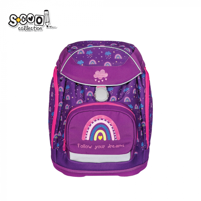 Ghiozdan anatomic FOLLOW YOUR DREAMS, 41x28x21 cm - S-COOL [1]