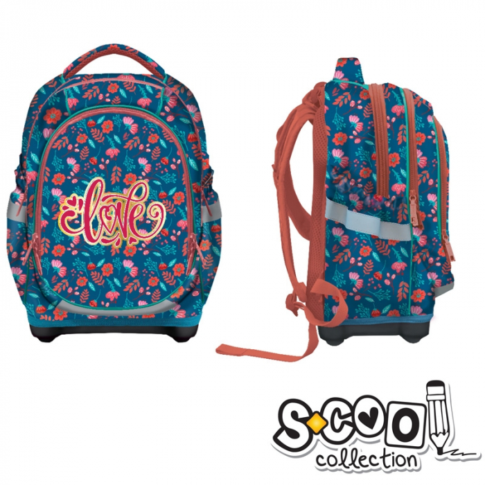 Ghiozdan anatomic LOVE, 42x34x22cm - S-COOL [1]