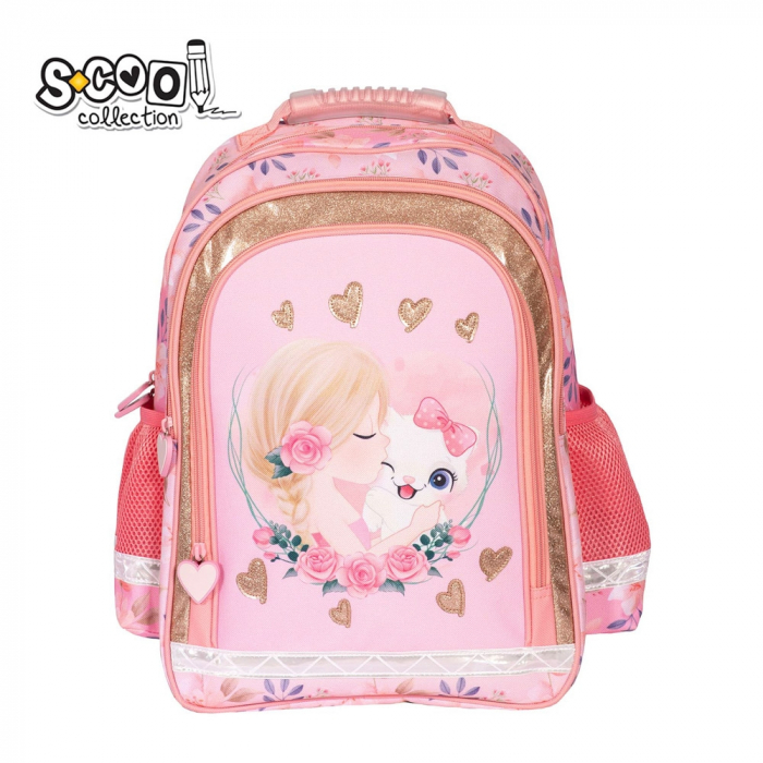 Ghiozdan ergonomic GIRL, 40.5x29x13.5 cm - S-COOL [1]