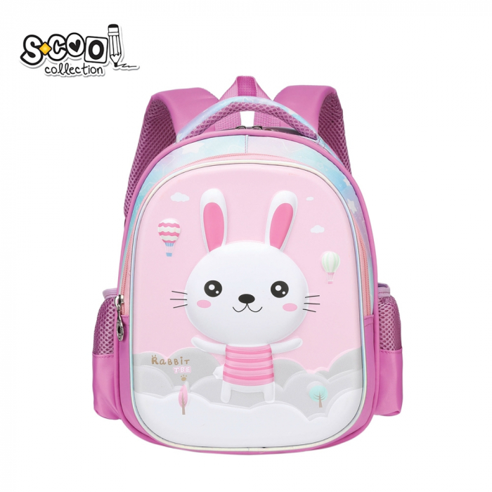 Ghiozdan gradinita 3D RABBIT, 25x17x31 cm - S-COOL [1]