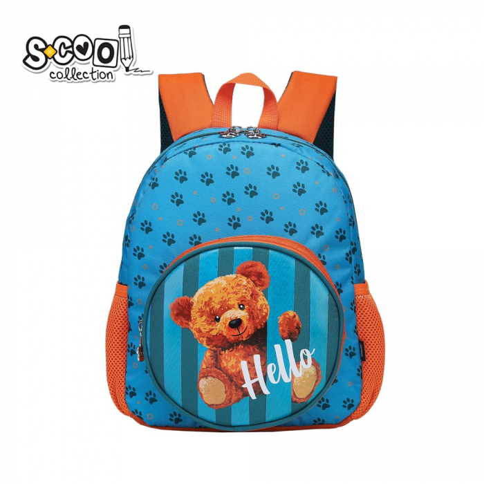 Ghiozdan gradinita HELLO, 33x27x15 cm - S-COOL [1]