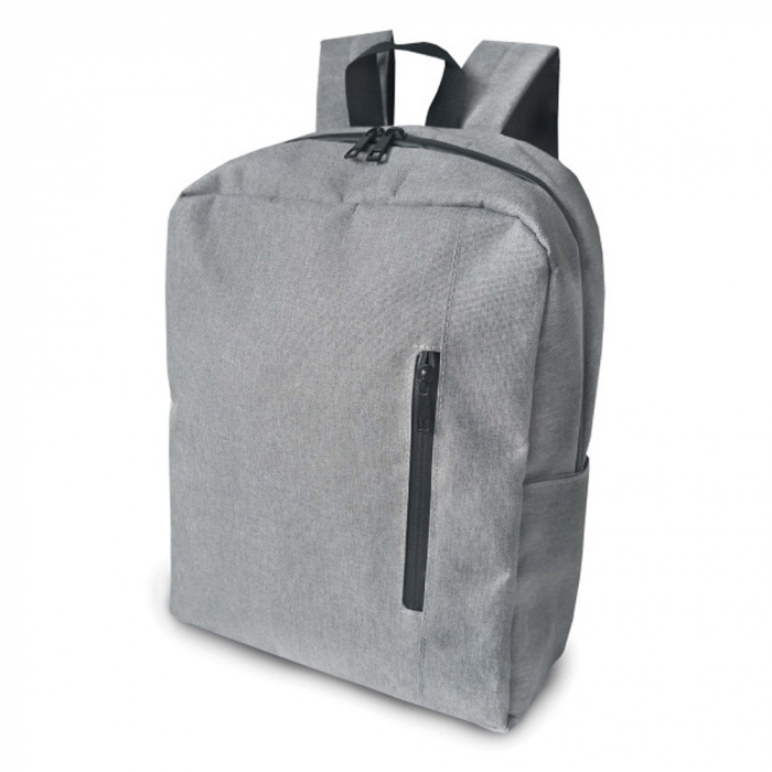 Ghiozdan laptop, gri, 40x31x11 cm - OFFISHOP [1]