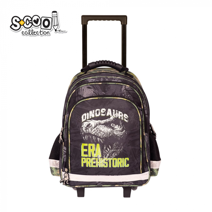 Ghiozdan trolley DINO, 38x29x14 cm - S-COOL [1]