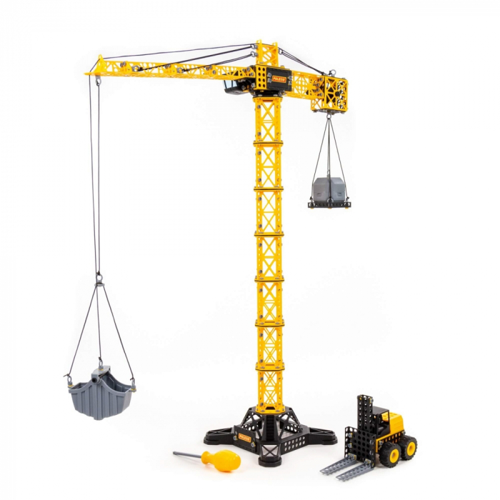 Macara turn JUMBO, cu stivuitor, 68x26x93 cm, Polesie [1]