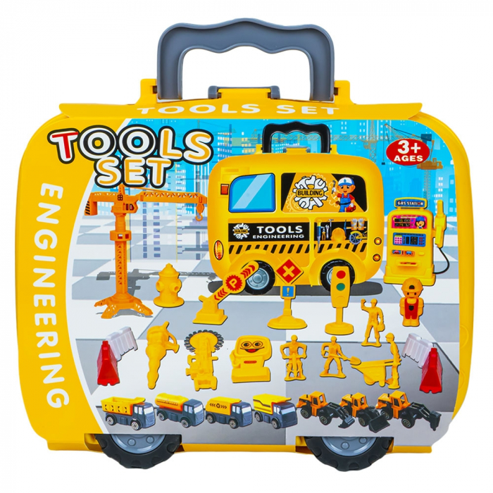 Play set constructii in gentuta, 22 piese [1]