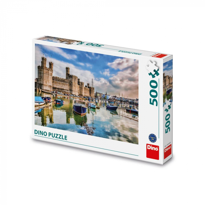 Puzzle Castelul Caernarfon, 500 piese - DINO TOYS [1]