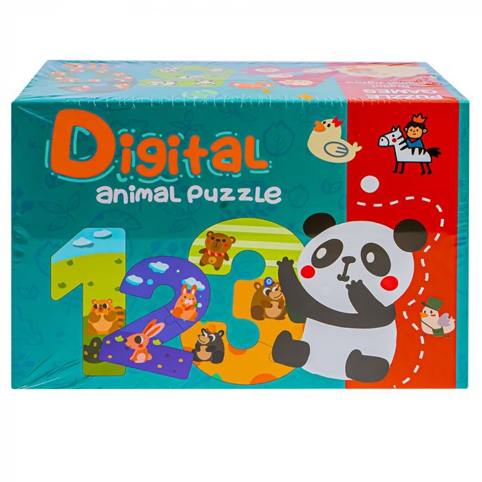 Puzzle din lemn, Cifre [1]