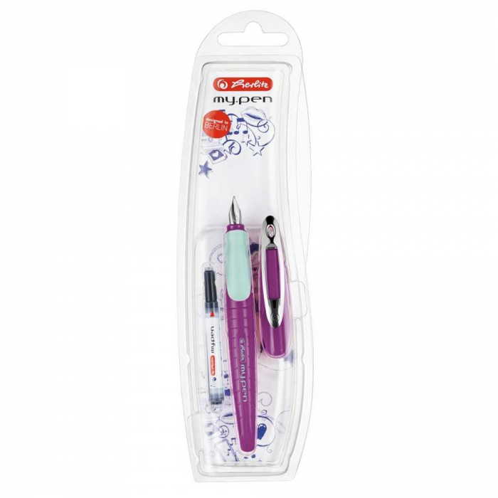 Stilou My.Pen penita M lila/menta - blister [1]