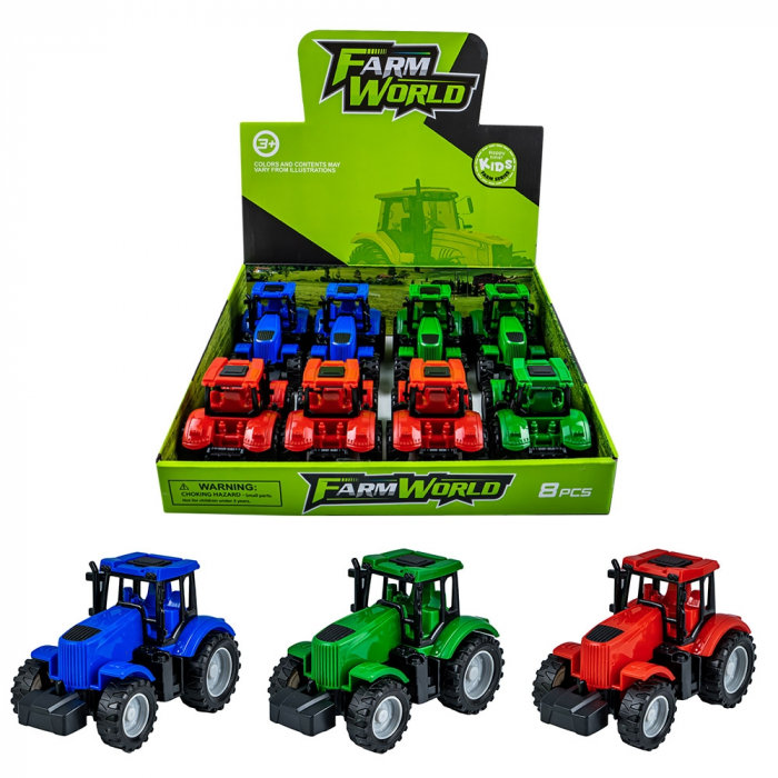 Tractoare frictiune, 8 buc/display [1]