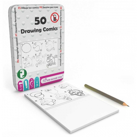 Jocuri si jocuri educative - 50 de provocari - Deseneaza in sase pasi