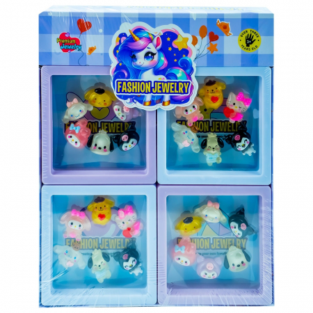 Papusi si accesorii - Accesorii frumusete, bijuterii, 12 buc/set