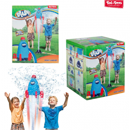 Jucarii pentru nisip si plaja - Aspersor de apa pentru copii, Racheta - Toi-Toys