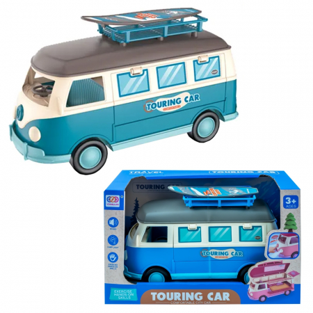 Masini Plastic - Metal - Autobuz, 25.8x14.5x10.3 cm