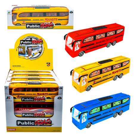 Masini Frictiune - Autobuz cu frictiune, 12 buc/set
