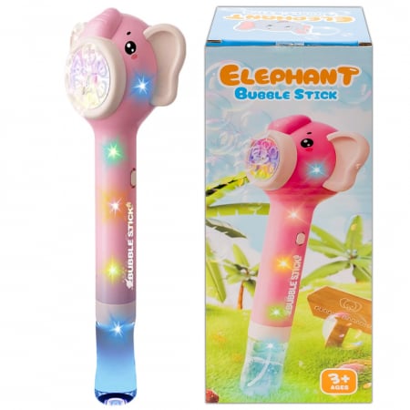 Jucarii de exterior - Baloane de sapun, cu baterii, Elefant