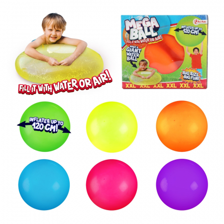 Articole petreceri - Balon gigant, apa sau aer, max. 120 cm - Toi-Toys