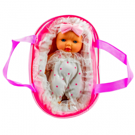 Papusi si accesorii - Bebelus cu patut