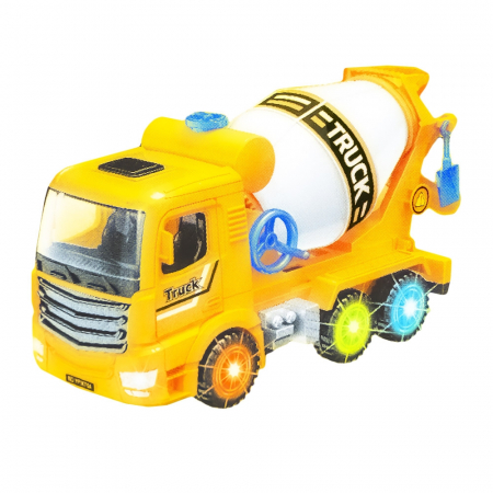 Unelte plastic - Betoniera cu frictiune, lumina/sunet, 25x11x12 cm